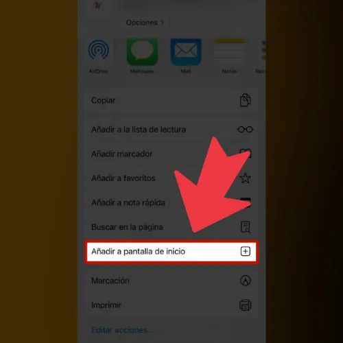 Seleccione la opci&oacute;n 